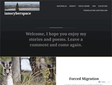 Tablet Screenshot of ianscyberspace.com